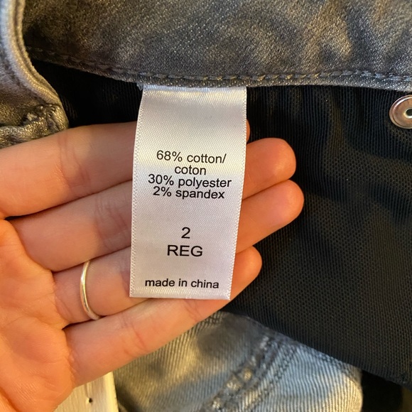 Maurices Gray High Rise Stretch Skinny Jeans - Picture 6 of 8